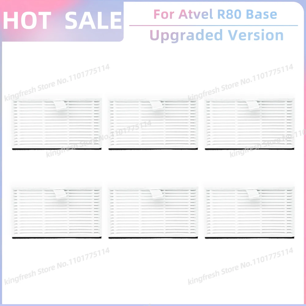

Комплект запасных частей для робота-пылесоса Atvel R80 BASE Black