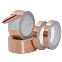 10meter 58151020mm adhesive foil tape adhesive conductive copper shieldanti static single sided repair tape eliminate emi