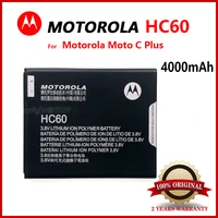 100 genuine original motorola 4000mah hc60 replacement battery for moto c plus moto c plus dual sim xt1723 xt1724 xt1725 phone