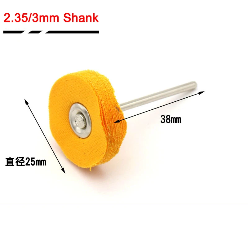 2 шт. Т-образная шлифовальная щетка с хвостовиком 35/3 мм |