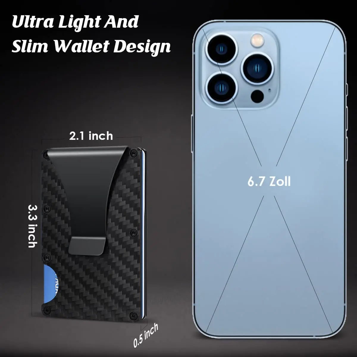 Aluminium Wallet For Apple Airtag Metal Credit ID Card Holder Men Slim Minimalist Business Cardholder Money Clip Cartera Hombre