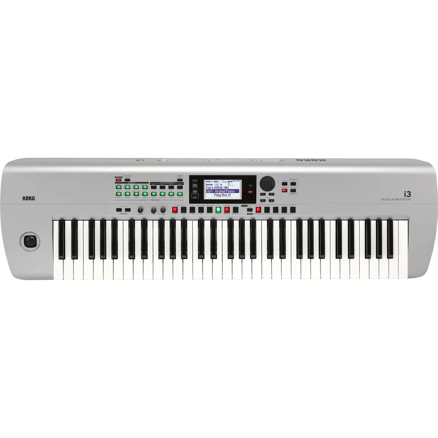 

Высококачественная клавиатура Korg i3 Arranger-серебристая