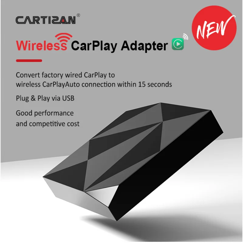 

Универсальный CarlinKit USB беспроводной CarPlay ключ проводной i-Phone Авто AI Box Mirrorlink Автомобильный плеер Bluetooth автоподключение