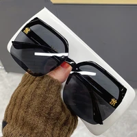dixsg rimless sunglasses ins wind ocean glasses fashion wear slimming sunglasses