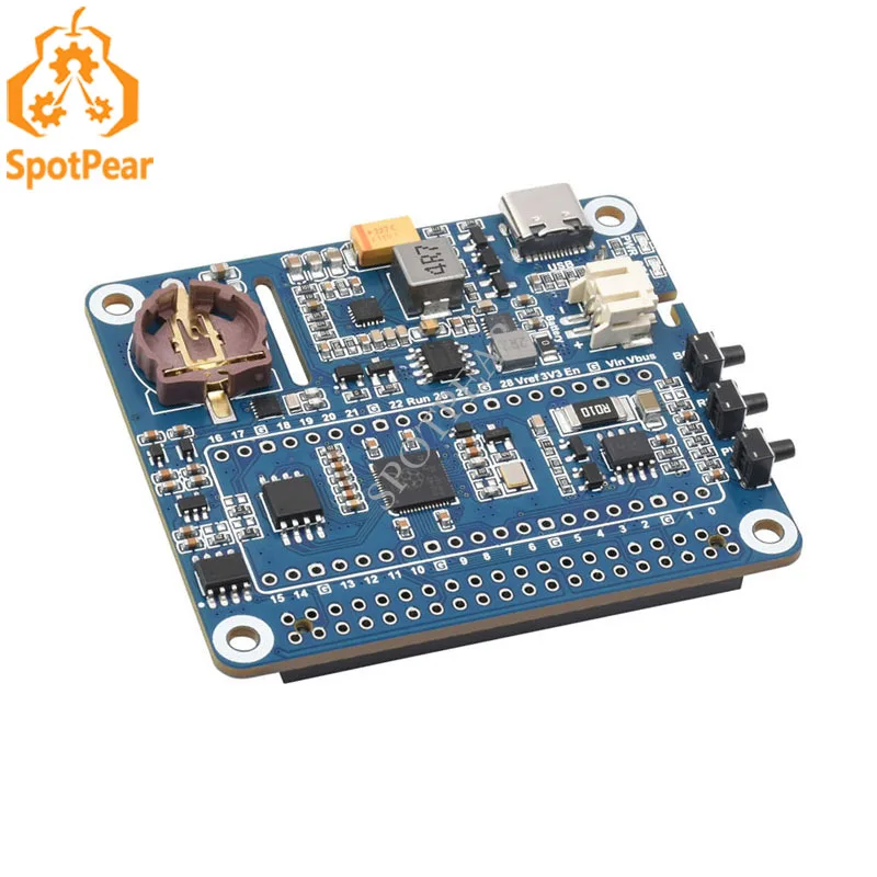 

Raspberry Pi 3B/4B/ZERO to pico бортовой RP2040 RTC также управляет питанием