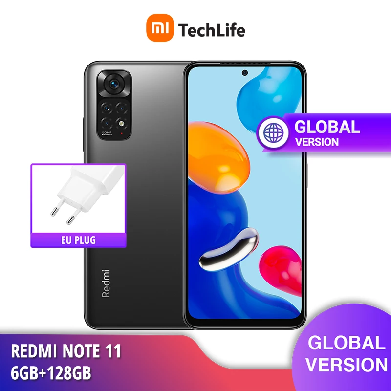 Ceny Wersja Globalna Xiaomi Redmi Note 11 LTE (nowa I Uszczelniona) 90Hz AMOLED Pioneer | 33W Pro Szybkie ładowanie
