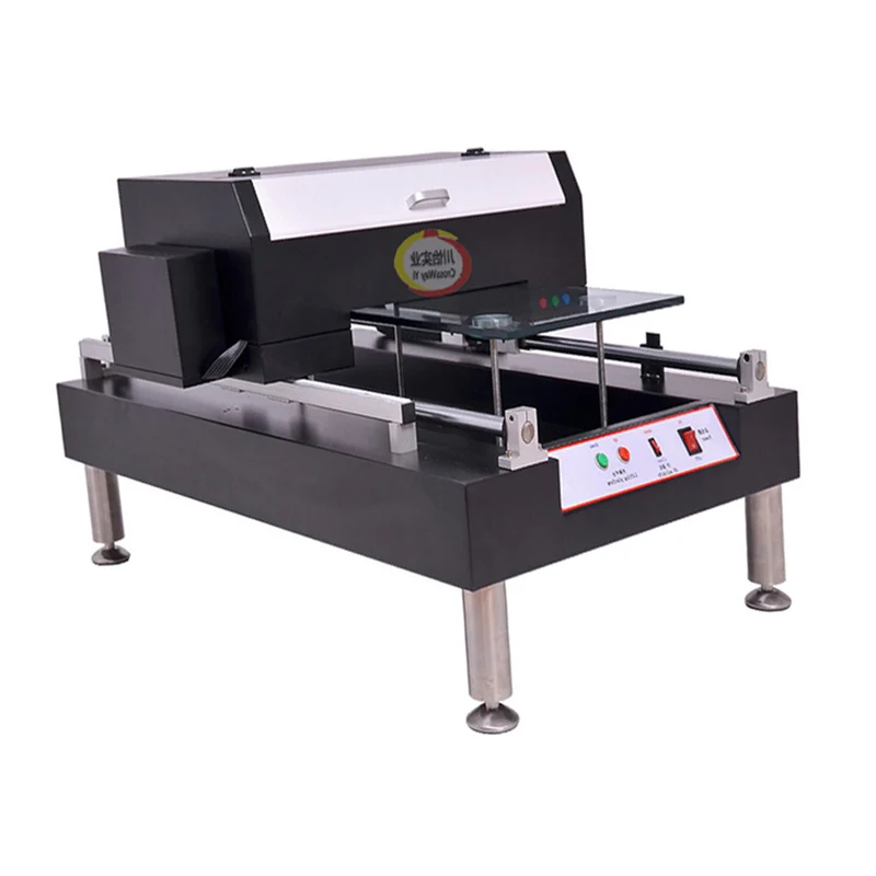 

A/B Film Glass Wood Plastic Phone Case A3 Flatbed UV Printer with White Color RIP Control System