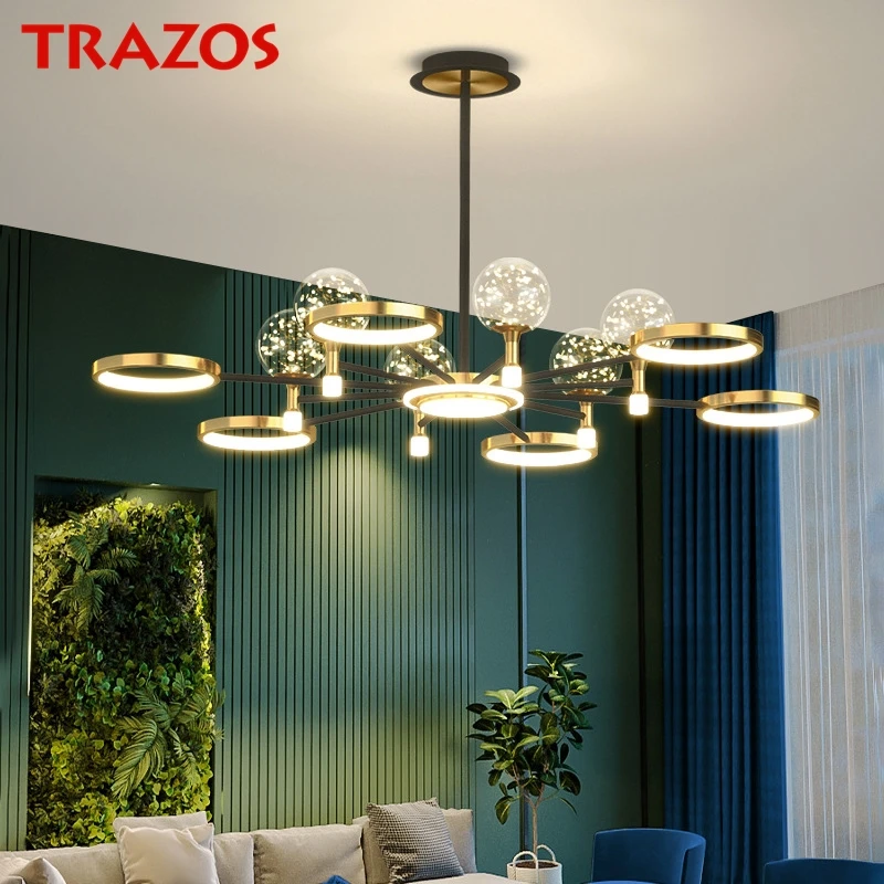 

Led Ceiling Lights Modern PMMA Creative Living Room Light Acrylic Indoor Lighting For Bedroom Kitchen Lamparas Techo Salon