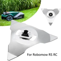 robotic lawn mower blade for robomow rs rc intelligent mower lawn mower blade stainless steel garden weeder mowing cutter part