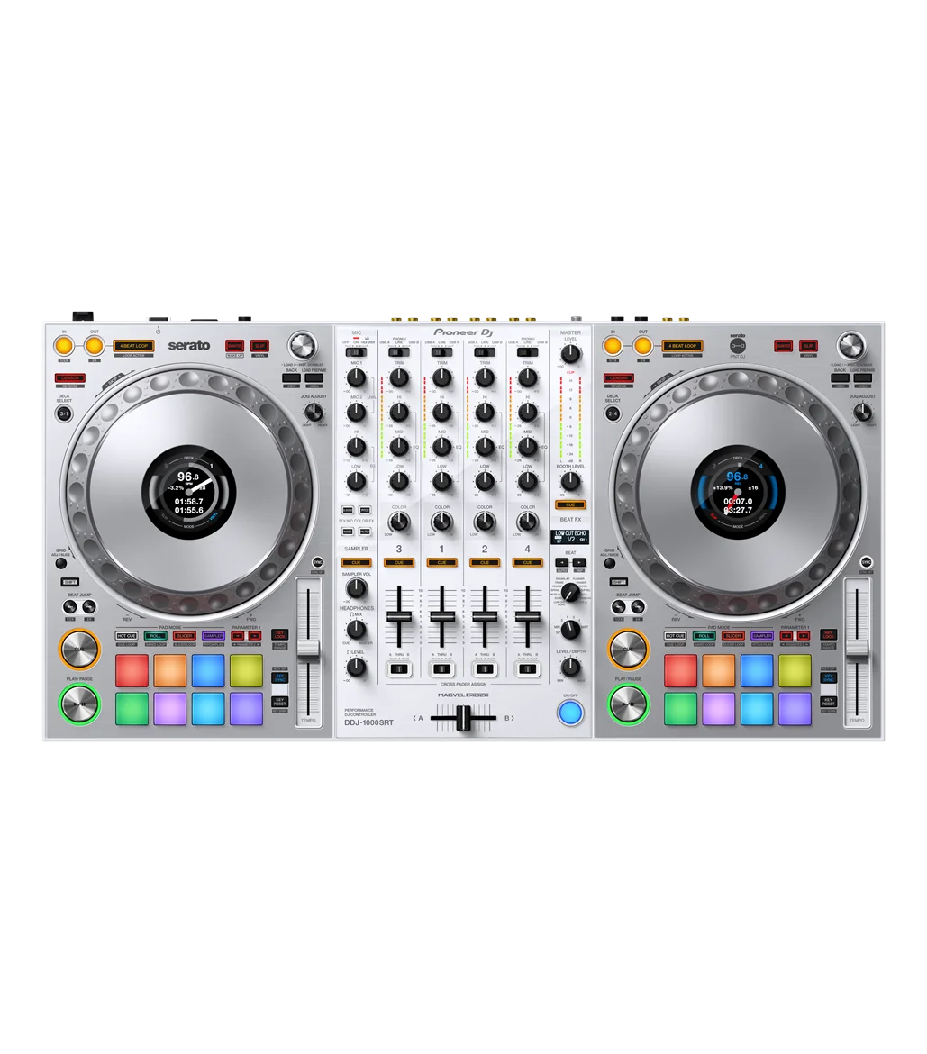 

Оригинальный герметичный контроллер DJ DDJ-1000SRT-W Serato DJ Pro 4chDJ