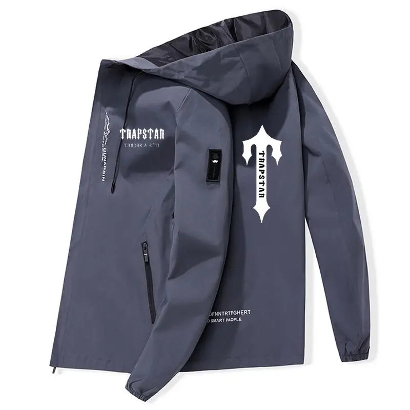 

Waterproof Autumn 2022 New trapstar Military Jacket Male Korean Hiking Hooded Jackets Coats Men Bomber Zipper Jacket Pilot Coat
