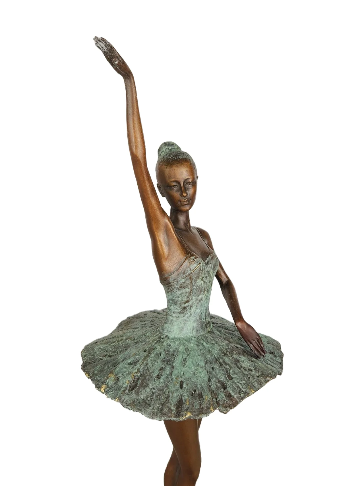 Скульптура &quotБалерина&quot(ЕР-565) Ширина (см): 14 Высота (см):44 Вес (гр): 2700. Бронза.
