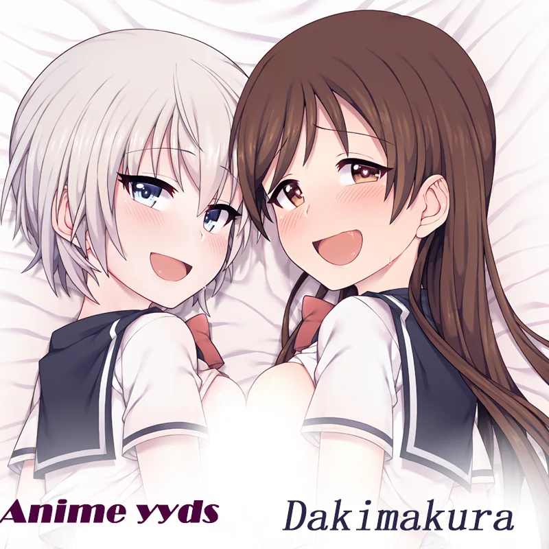 Подушка для тела Dakimakura Аниме Анастасия (Нитта минами) двухсторонняя наволочка с