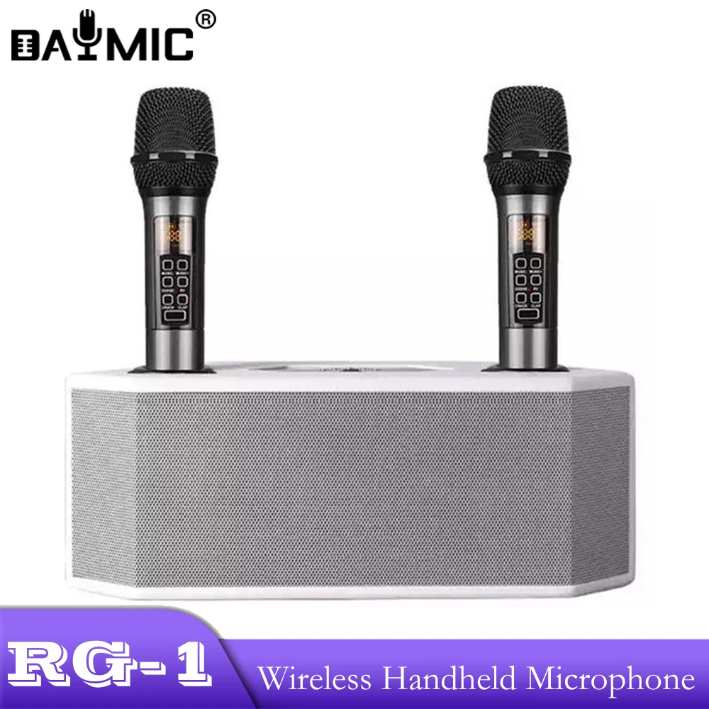 

AOSHEN RG-1 Portable Active Karaoke Speaker With Wireless Microphone BT Connecting For Phone