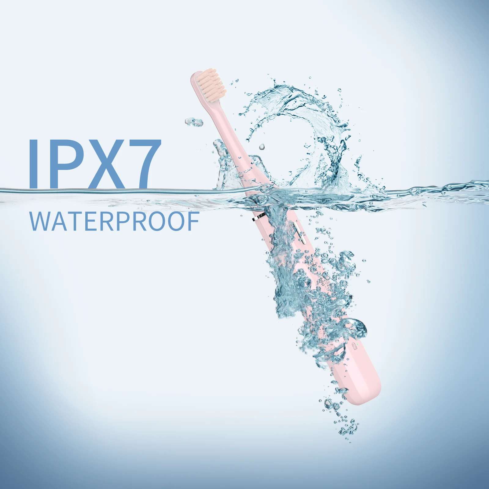 Usb Electric Toothbrush With 6 Brush Heads, Portable Travel Electric Toothbrush With 5 Modes