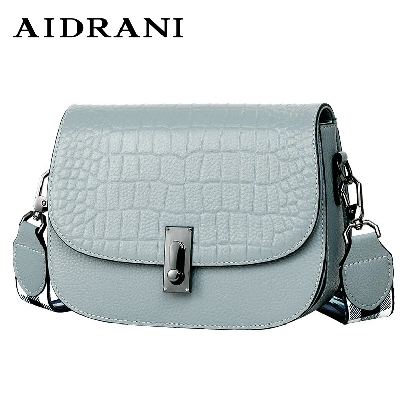 

First Cow Leather Bag Animal Pattern Skin Shoulder Messenger Bag Women Exquisite leather Bag