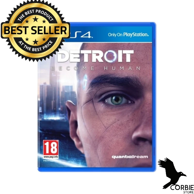 Detroit Become Human PS4 Game Physical Disk Happy Gaming Play Original High Quality