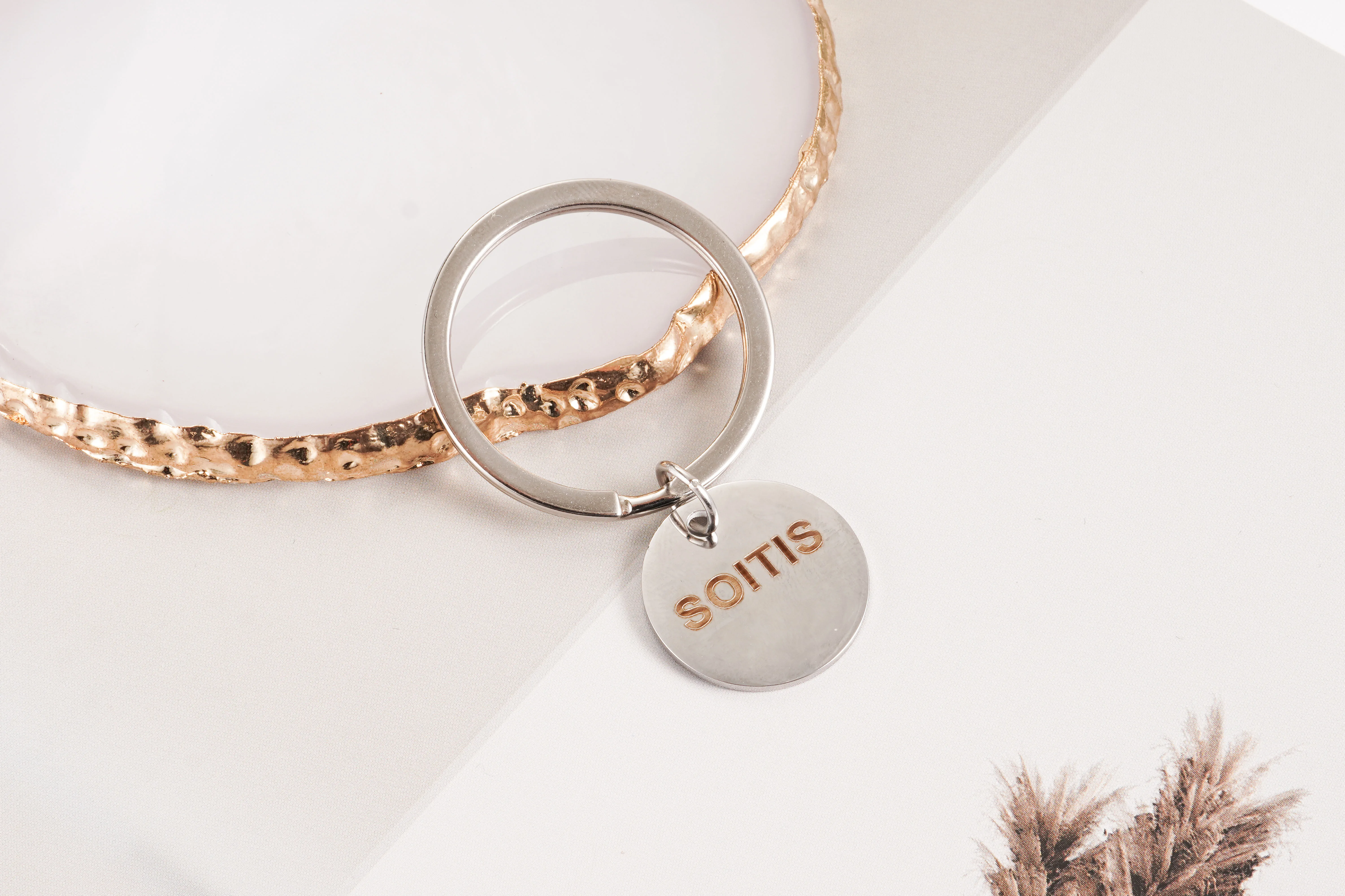 Зажимы SOITIS кольцо для ключей брелок с кольцами