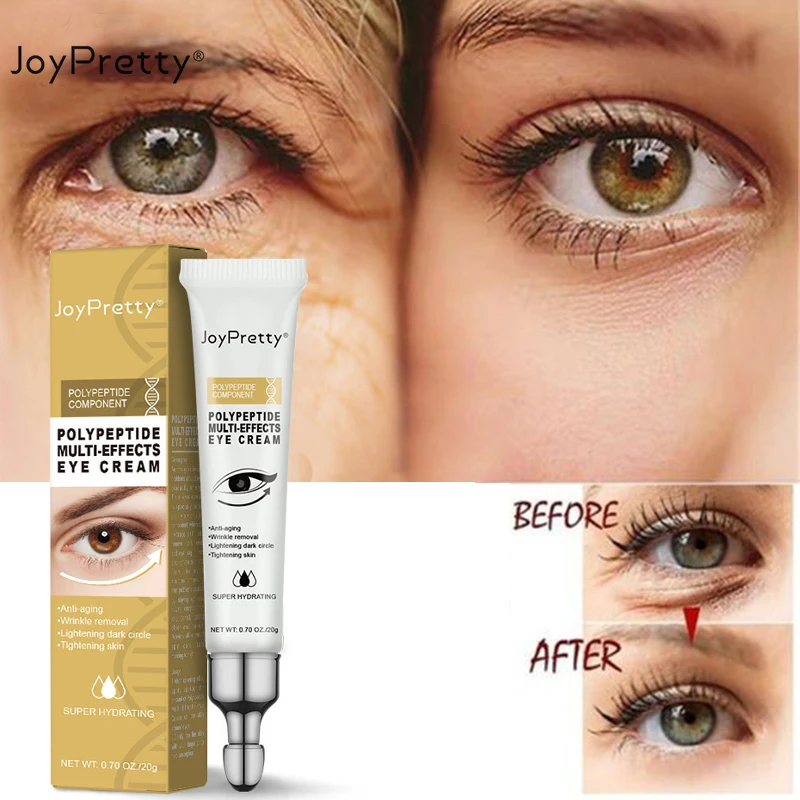 

Polypeptide Wrinkle Remover Eye Cream Remove Eye Bags Dark Circles Lift Firm Anti-aging Anti-puffiness Nourish Beauty Skin Care