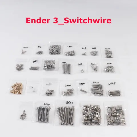 Blurolls Ender 3 обновление для Switchwire комплект крепежных элементов для 3D-принтера Ender_SW от boubounokefalos для Ender3_Switchwire