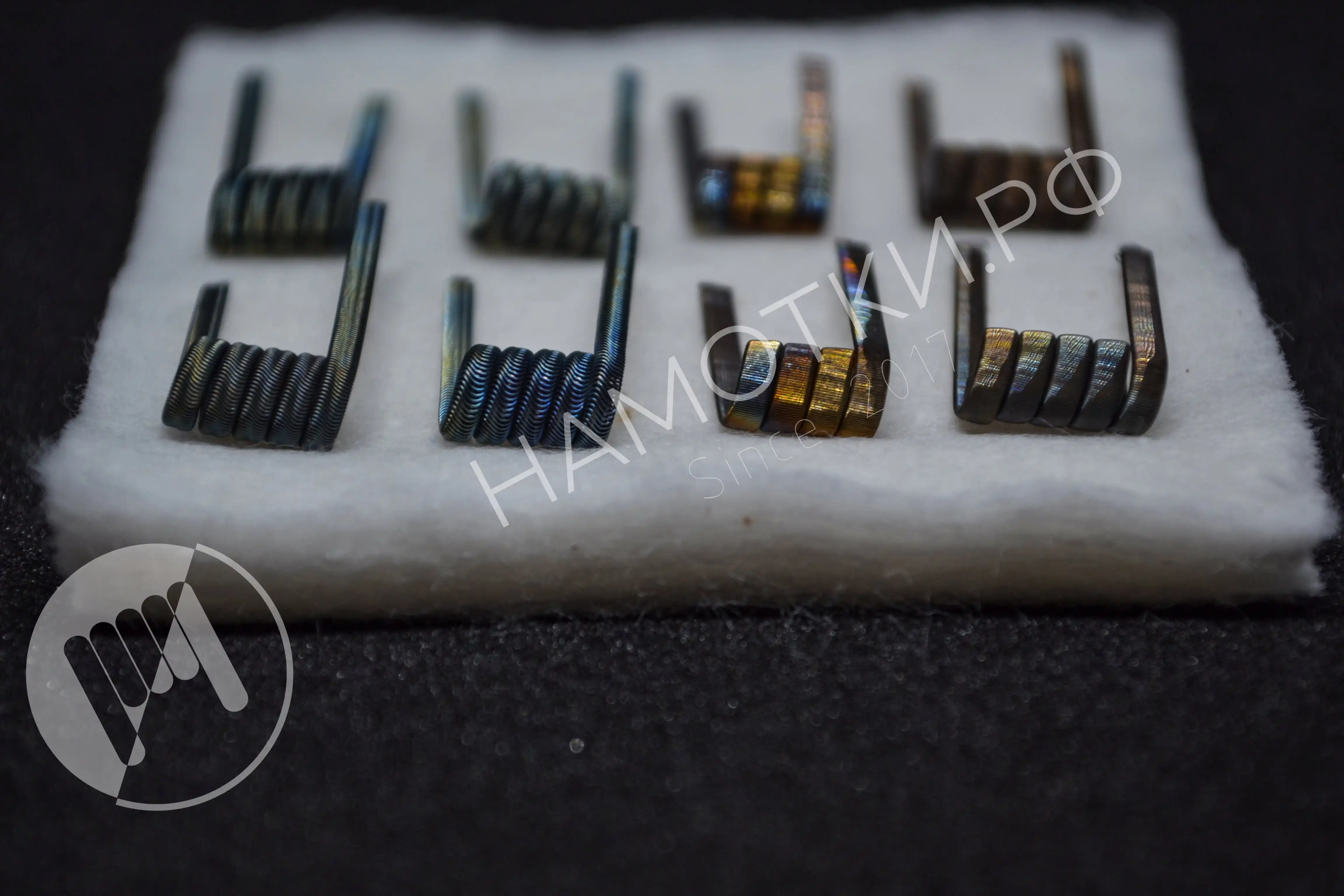 Набор койлов ручной работы - Pro намотка на плату (8 шт.)