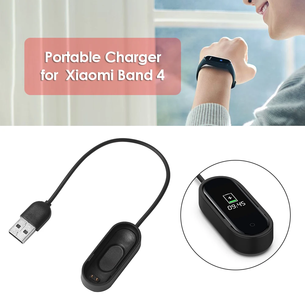 Зарядное устройство для Xiaomi Mi Band 2/3/4/5 умный Браслет 5 зарядный кабель USB-кабель -