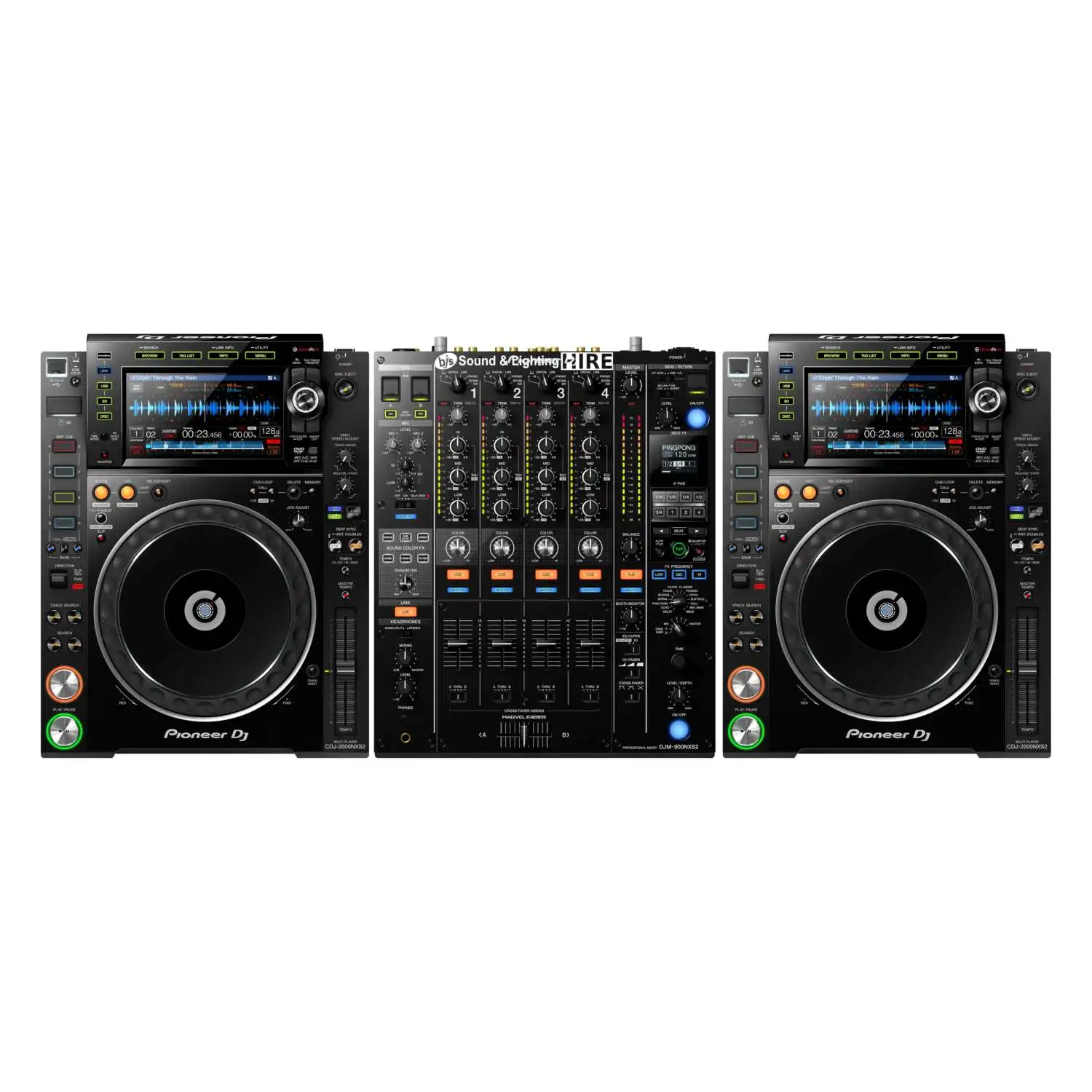 

T NEW SEALED Pioneers DJ Set 2x CDJ 2000 nexus2 nxs2 Nexus 2 1x DJM 2000