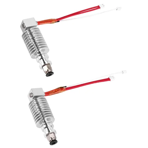 2шт Прочный экструдер Hotend с головкой V5 J Горячие детали для 3D-принтера диаметром 0,4 мм для Anycubic I3 Mega 3D-принтер с нитью накала 1,75 мм