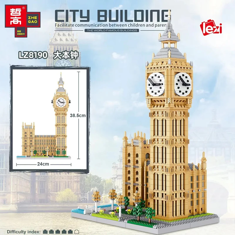 Синяя мотоциклетная техническая модель автомобиля MOC строительный блок