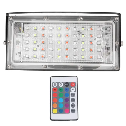 RGB Прожектор 50W IP66 Водонепроницаемый