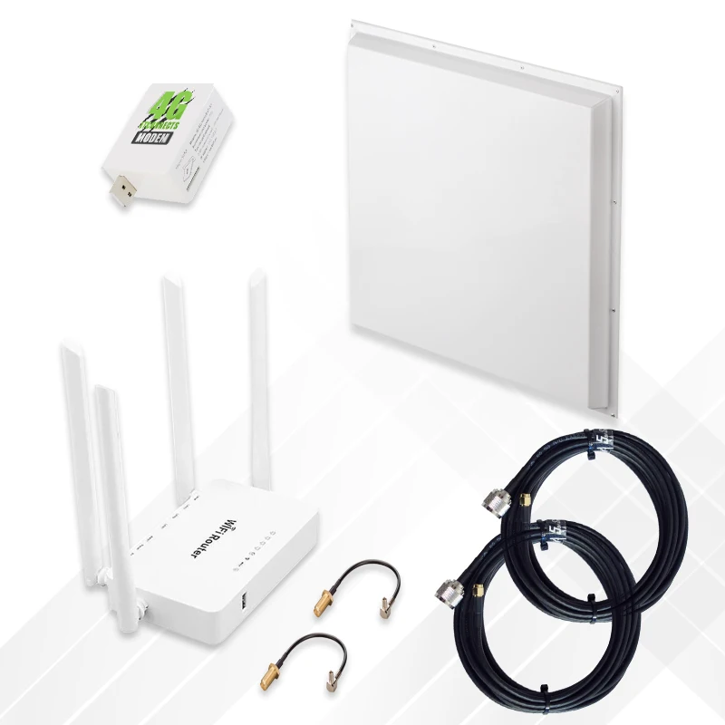 Комплект 4G Модем ITC PRO как Huawei 33372 + WiFi роутер OS Zyxel Антенна Mimo KAA20 50Ом под