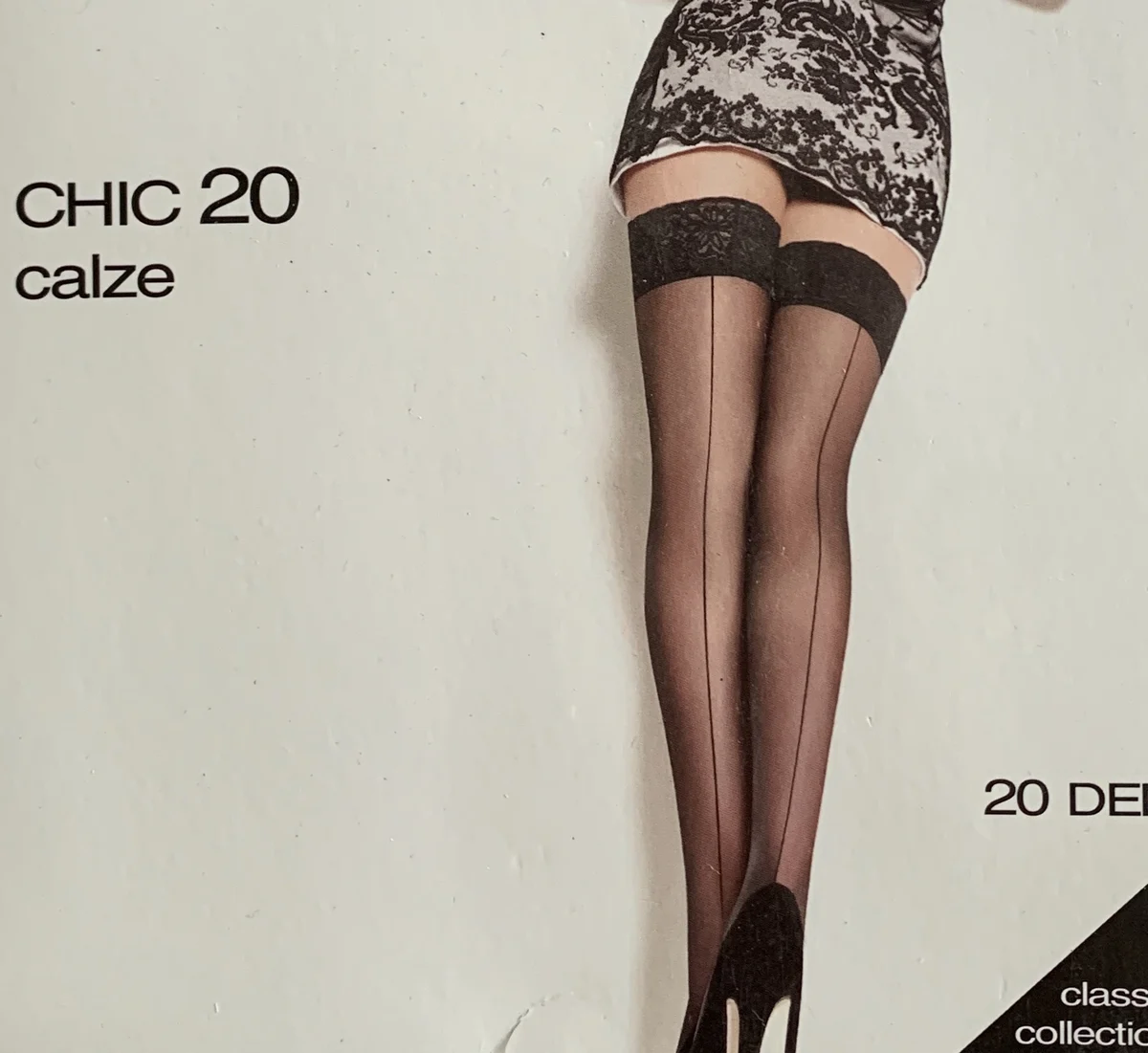Чулки женские GIULIA CLASSIC COLLECTION CHIC 20 DEN calze