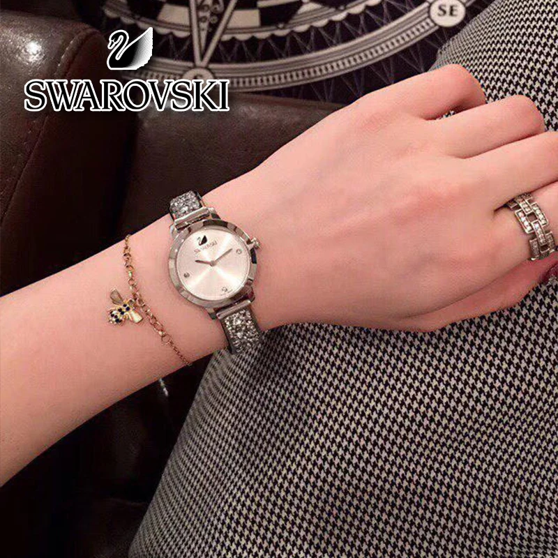 Часы в стиле Swarovski 2024 европейские и американские новые модные роскошные