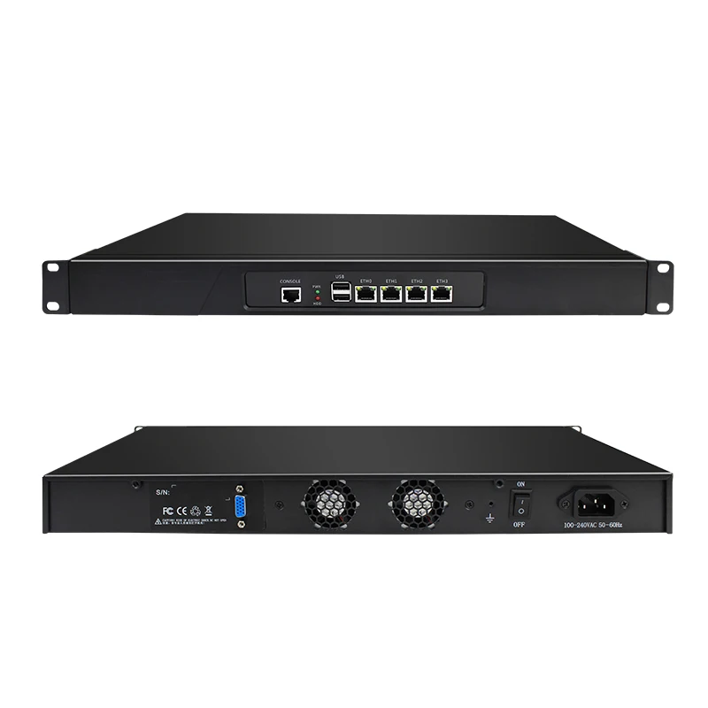 Новая четырехъядерная сетевая карта doublecontrol j4125 1U типа 4 2500m i225v3 брандмауэр aikuai