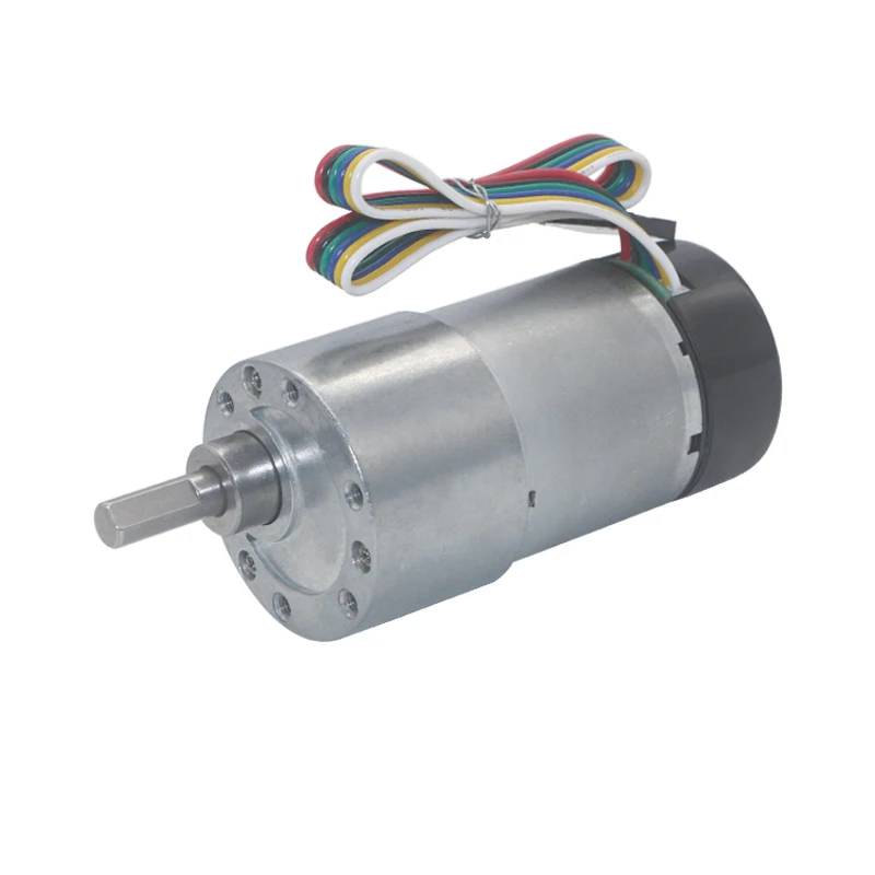 JGB37-3530B DC 24V DC Электродвигатель с редуктором, электродвигатель с высоким крутящим моментом с кодировщиком 37/60/76/111/178/333/533/1000/1600 об/мин