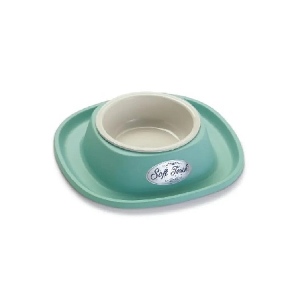 Миска для животных, Lilli Pet, 20*20*3,5 см, 20-5750/зеленый
