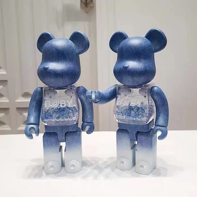 

Bearbrick 400%, джинсовые коллекционные игрушки Chiaki, лимитированные трендовые орнаменты