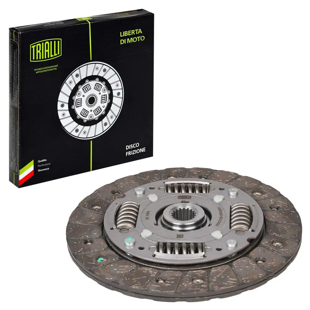 Диск сцепления ведомый для автомобилей Daewoo Matiz (98-) 1.0i TRIALLI FD 0504 FD0504
