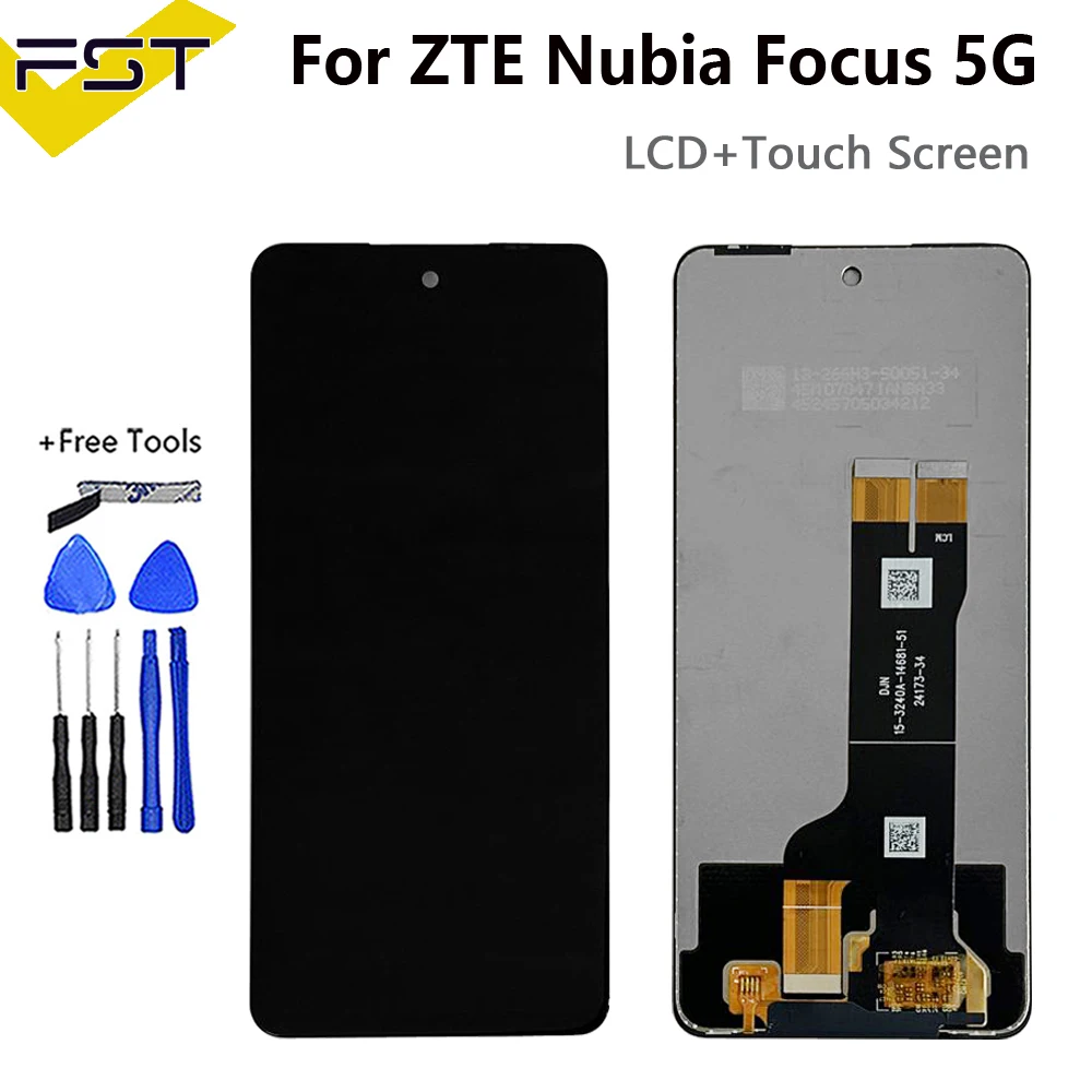 Оригинальный сенсорный экран для ZTE Nubia Focus 5G и комбинированный ЖК-дисплей в сборе