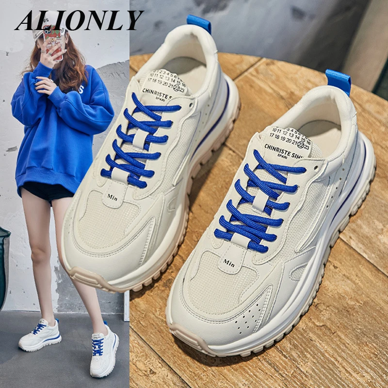 

Alionly 2022 New All-Match Thick-Soled Casual Sports Shoes Net Red Fried Street Daddy Shoes Ins Tide