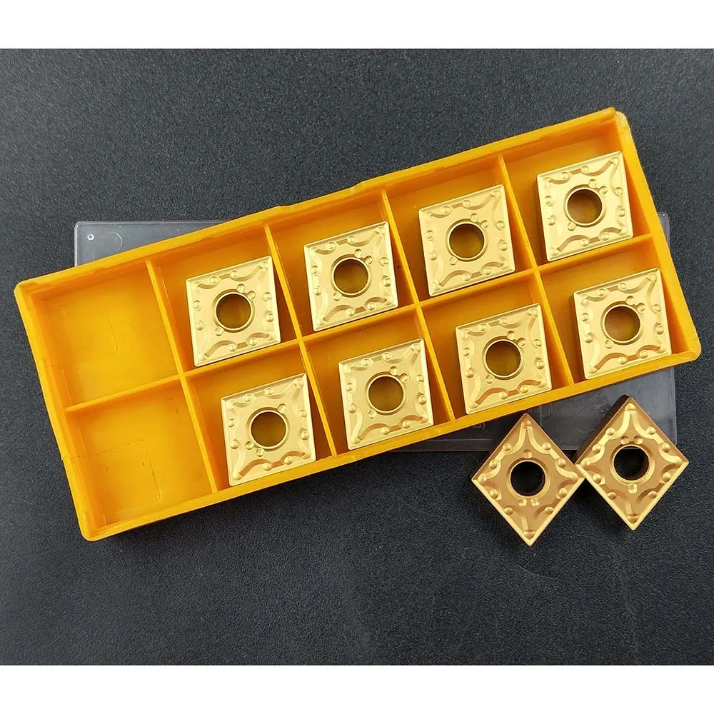 

10pcs CNMG120404-MA US735 CNMG120404 MA US735 CNMG 120404 Carbide inserts Turning Tools CNC Cutter Lathe CNMG Blade