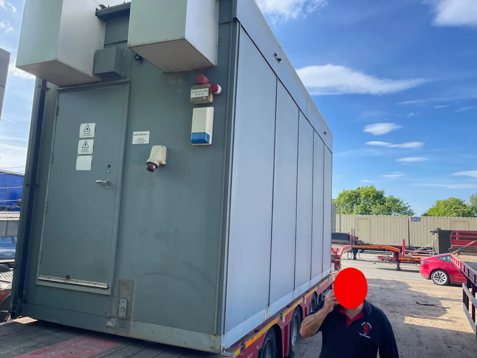 Крипто-Майнер с контейнером для кондиционера 20 дюймов