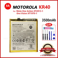 new original motorola kr40 battery for moto one action xt2013 1 one vision xt1970 1 replacement smart phone batteira batteries