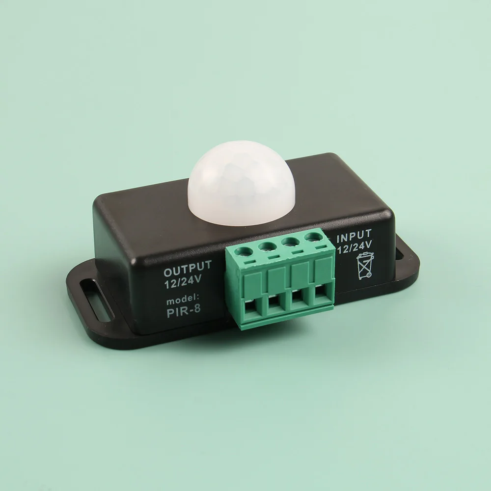 

Переключатель с регулируемым датчиком движения, Автоматический Инфракрасный светильник для светодиодных лент, dc 12, 24 В, Беспроводной Выключатель