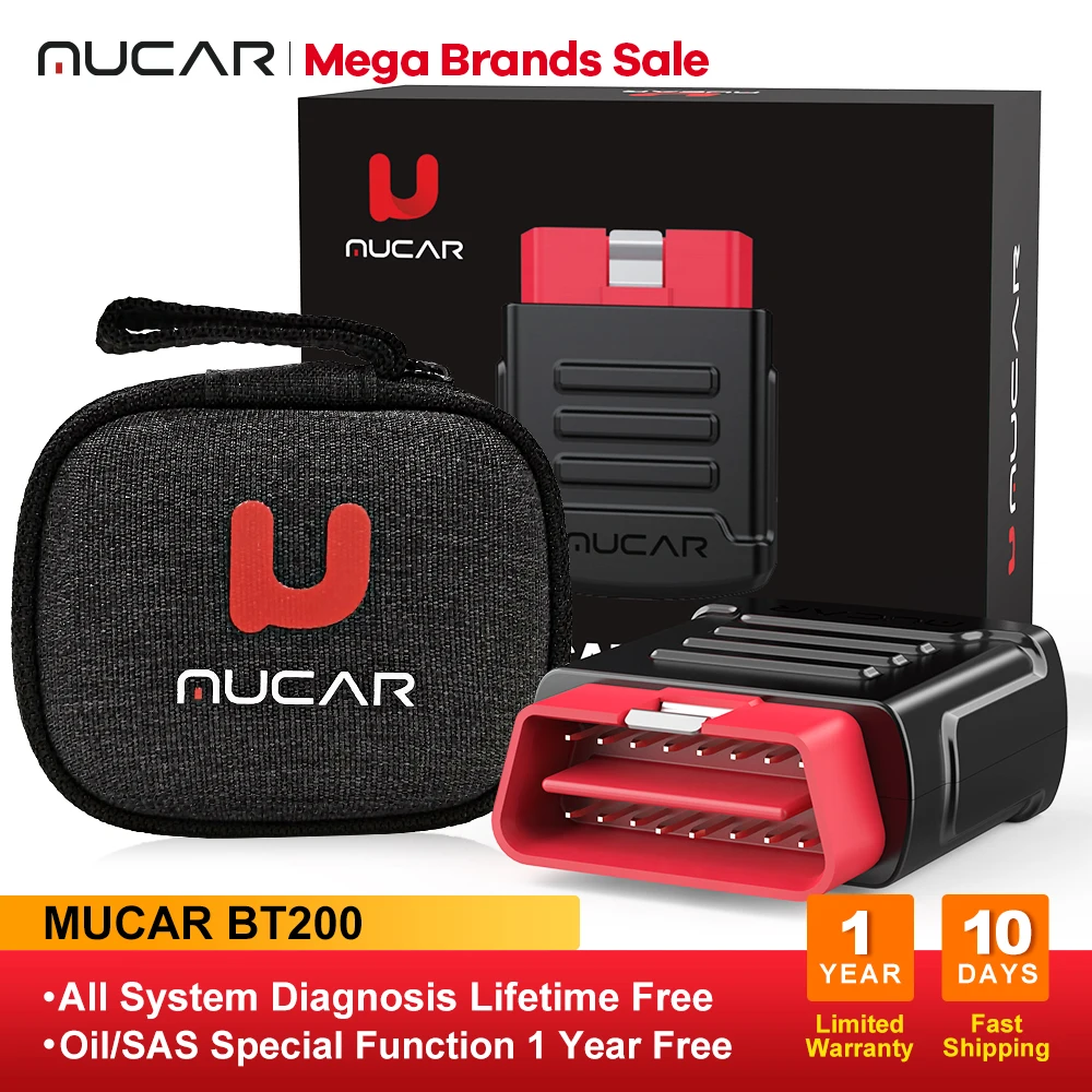 	MUCAR BT200 Automotive Diagnos	