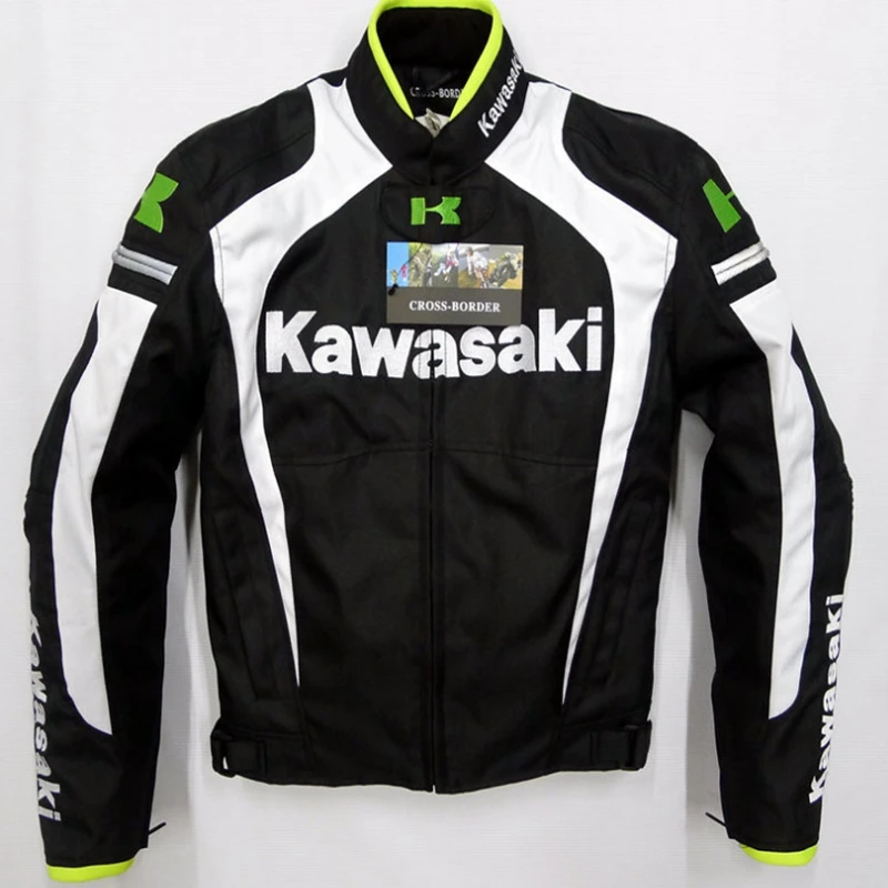 

Куртка для мотокросса Kawasaki, мотоциклетная зимняя теплая куртка с защитой