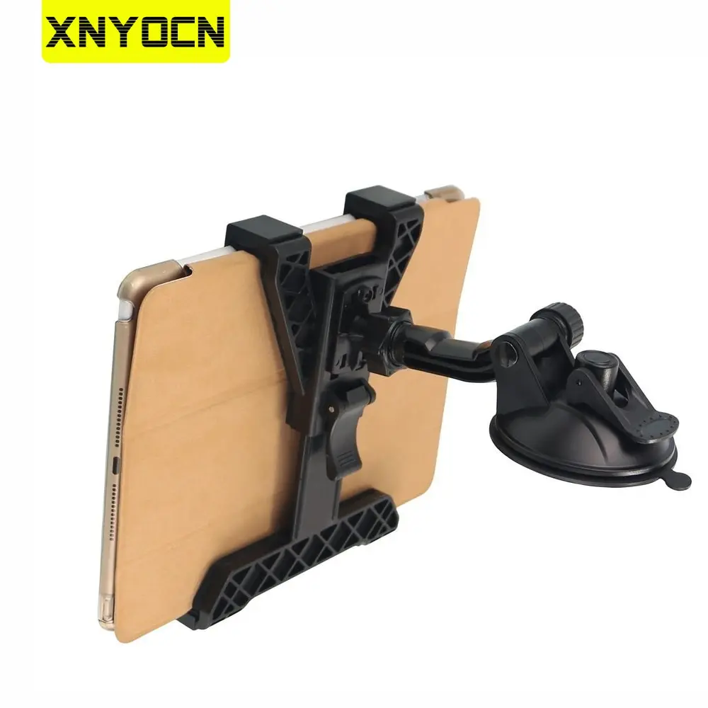 Автомобильный держатель Xnyocn для планшета 7 8 9 10 дюймов, универсальная подставка для планшета, крепление на лобовое стекло, для iPad, Samsung Tab