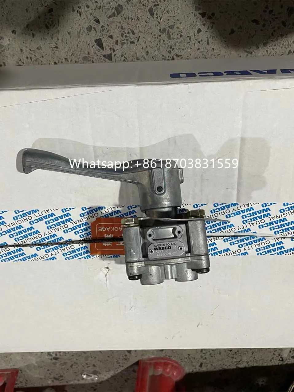

Пневматический переключатель управления подвеской 4630320200 WABCO EBS KAMAZ SCANIA MAN DAF