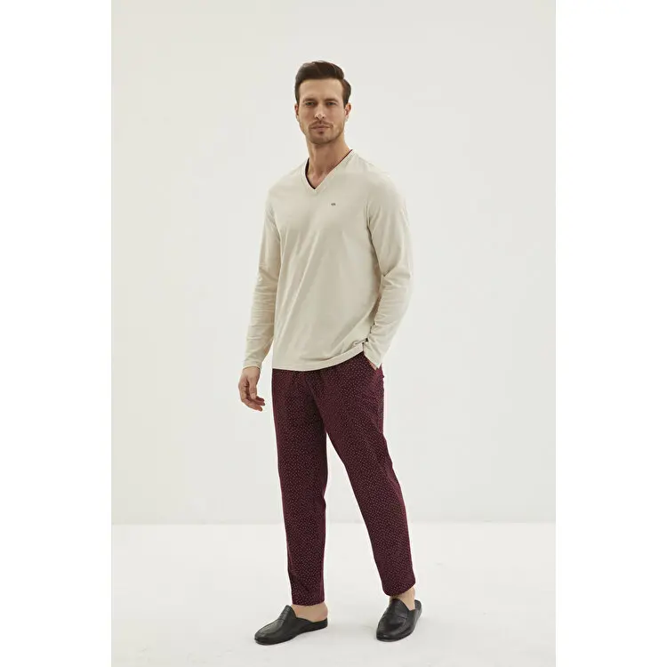 Рисунок 2 - Kiğılı Пижамный комплект с жаккардовой