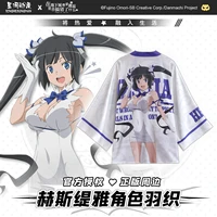 genuine authorized is it wrong to try to pick up girls in a dungeon hestia costumes high quality haori kimono original design
